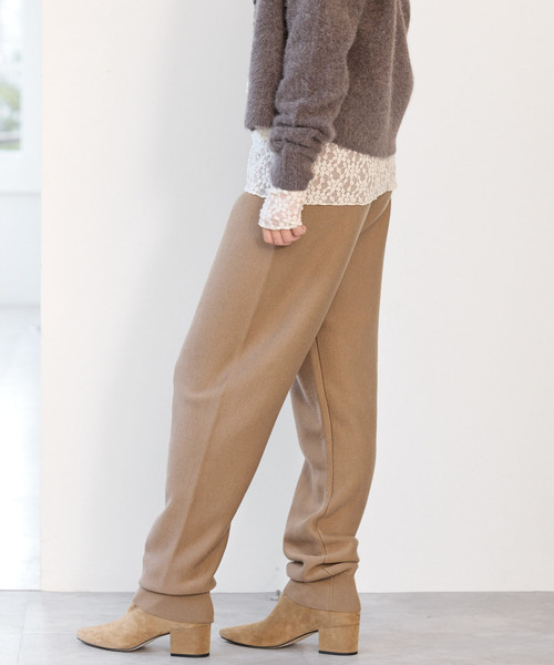 IENA(イエナ)の「接結ジョガーパンツ(その他パンツ・レディース・グレー/キャメル・38/36)」の9枚目の写真
