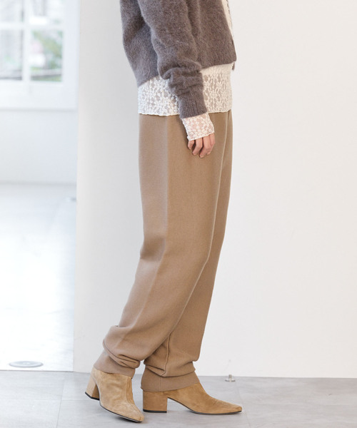 IENA(イエナ)の「接結ジョガーパンツ(その他パンツ・レディース・グレー/キャメル・38/36)」の11枚目の写真