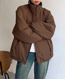 CPCM（シーピーシーエム）の「リバーシブル中綿スタンドブルゾン（ブルゾン）」