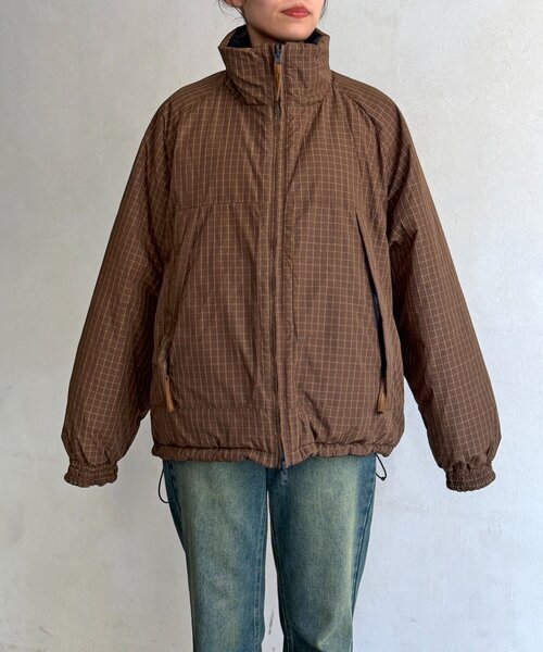 CPCM(シーピーシーエム)の「リバーシブル中綿スタンドブルゾン(ブルゾン・メンズ・ブラウン/ネイビー/グリーン・MEDIUM/LARGE)」の10枚目の写真