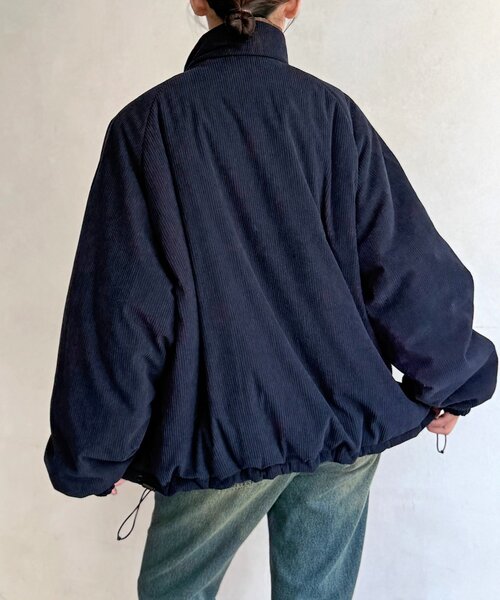 CPCM(シーピーシーエム)の「リバーシブル中綿スタンドブルゾン(ブルゾン・メンズ・ブラウン/ネイビー/グリーン・MEDIUM/LARGE)」の15枚目の写真