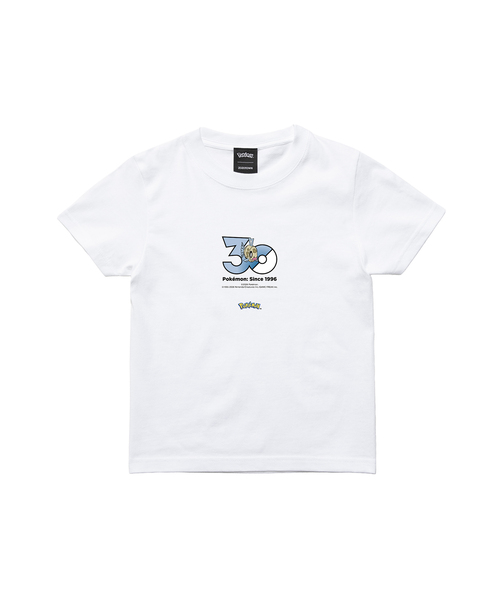 ZOZOSPOT(ゾゾスポット)の「Pokemon 30th Anniversary 1025 T-shirt 「ヒンバス」(Tシャツ/カットソー・レディース・ホワイト・SMALL/MEDIUM/LARGE/X-LARGE/XX-LARGE/XXX-LARGE/100cm/110cm/120cm/130cm/140cm/150cm/160cm)」の2枚目の写真