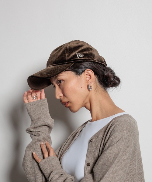 NEW ERA(ニューエラ)の「【HEREIAM】別注★NEW ERA(ニューエラ)/920LV VELVET(キャップ・レディース・ブラック/ブラウン・FREE)」の17枚目の写真