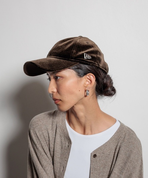 NEW ERA(ニューエラ)の「【HEREIAM】別注★NEW ERA(ニューエラ)/920LV VELVET(キャップ・レディース・ブラック/ブラウン・FREE)」の18枚目の写真