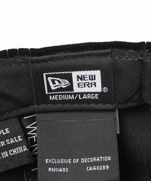 NEW ERA(ニューエラ)の「【HEREIAM】別注★NEW ERA(ニューエラ)/920LV VELVET(キャップ・レディース・ブラック/ブラウン・FREE)」の6枚目の写真