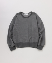 【FOLL / フォル】peru fine cotton soft sweat crewnwck