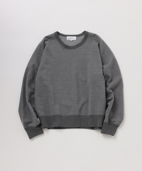 UNFOLLOW(アンフォロー)の「【FOLL / フォル】peru fine cotton soft sweat crewnwck(スウェット・メンズ・グレー/ブルー系その他・3/2)」の1枚目の写真