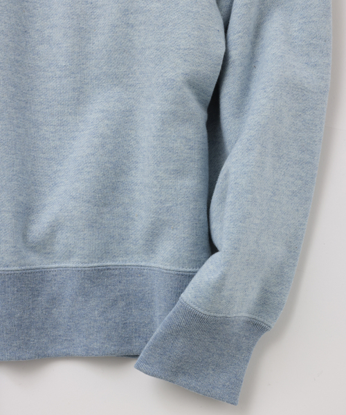 UNFOLLOW(アンフォロー)の「【FOLL / フォル】peru fine cotton soft sweat crewnwck(スウェット・メンズ・グレー/ブルー系その他・3/2)」の4枚目の写真