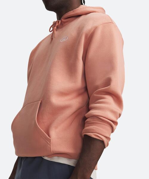 UNDER ARMOUR（アンダーアーマー）の「UAライバルフリース フーディー（ライフスタイル/メンズ）（スウェット・メンズ・ピンク系・S/M/2XL/3XL/XL/L）」の3枚目の写真