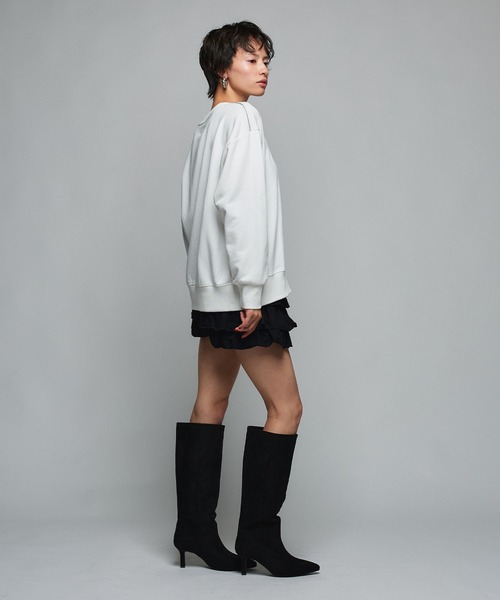 Narcissus(ナルシス)の「【Narcissus】フリルスウェットショートパンツ / 秋 冬 インナーパンツ付き(その他パンツ・レディース・グレー/ブラック・FREE)」の20枚目の写真