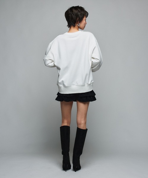 Narcissus(ナルシス)の「【Narcissus】フリルスウェットショートパンツ / 秋 冬 インナーパンツ付き(その他パンツ・レディース・グレー/ブラック・FREE)」の19枚目の写真