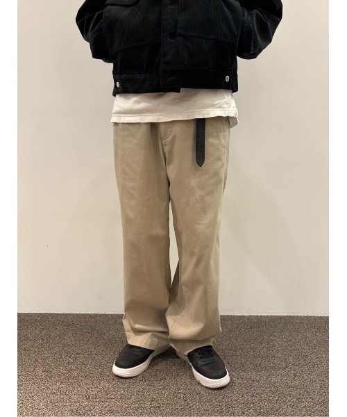 ESTNATION(エストネーション)の「ESTNATION / チノトラウザーズ(その他パンツ・メンズ・ネイビー/チャコールグレー/カーキ・LARGE/MEDIUM)」の7枚目の写真