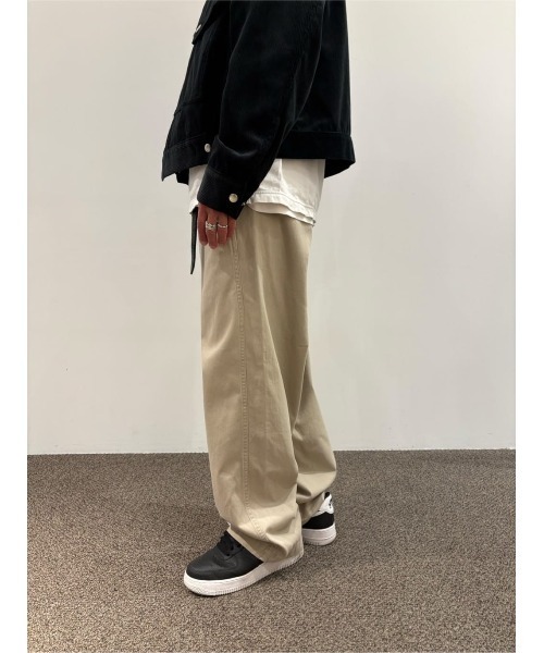 ESTNATION(エストネーション)の「ESTNATION / チノトラウザーズ(その他パンツ・メンズ・ネイビー/チャコールグレー/カーキ・LARGE/MEDIUM)」の8枚目の写真
