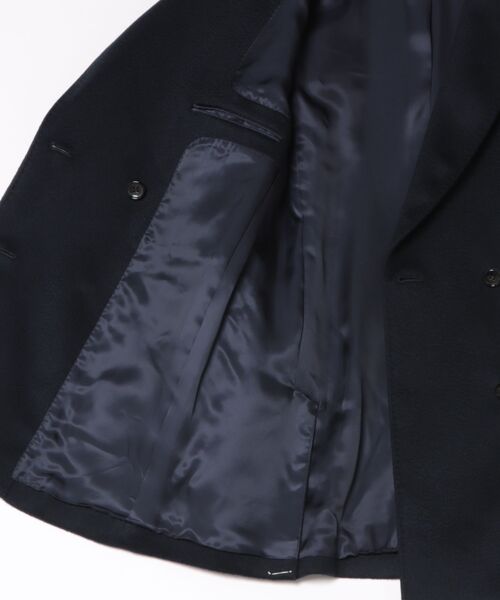 INED(イネド)の「【大草直子コラボ】カシミヤダブルブレストジャケット《COLOMBO/コロンボ》「セットアップ対応」(テーラードジャケット・レディース・ネイビー/ブラウン系その他・7号/9号)」の4枚目の写真