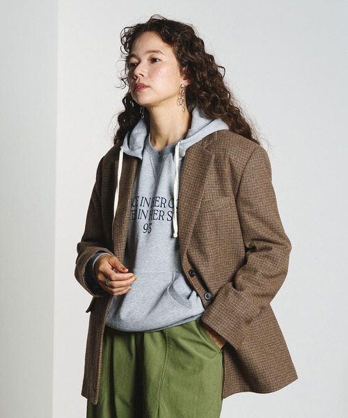 CREOLME(クレオルム)の「TAILORED SINGLE JACKET(その他アウター・レディース・ブラウン/レッド・M/S)」の12枚目の写真