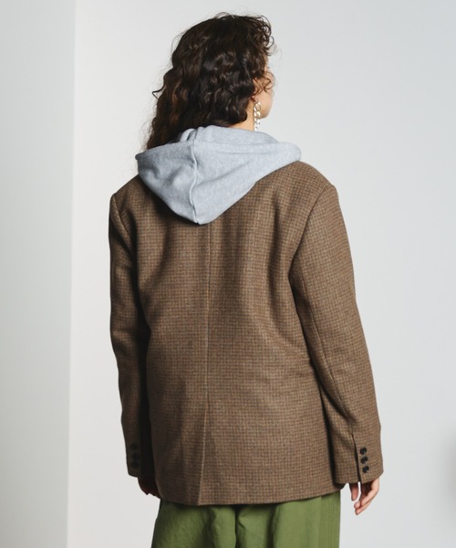 CREOLME(クレオルム)の「TAILORED SINGLE JACKET(その他アウター・レディース・ブラウン/レッド・M/S)」の14枚目の写真