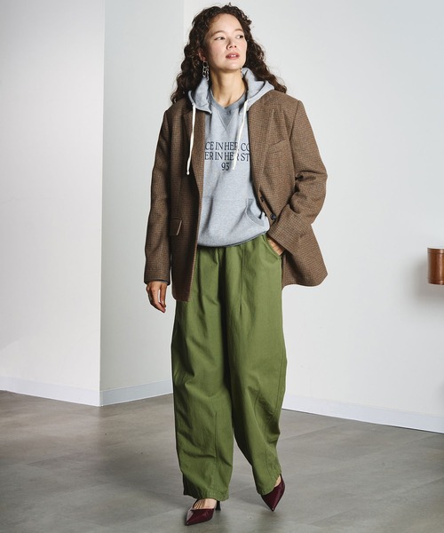 CREOLME(クレオルム)の「TAILORED SINGLE JACKET(その他アウター・レディース・ブラウン/レッド・M/S)」の15枚目の写真