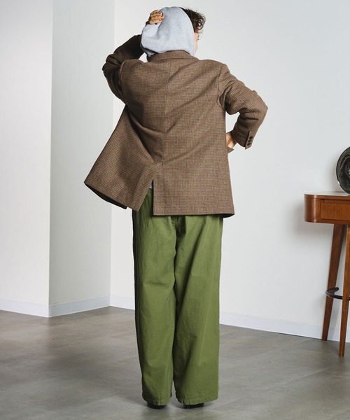 CREOLME(クレオルム)の「TAILORED SINGLE JACKET(その他アウター・レディース・ブラウン/レッド・M/S)」の17枚目の写真