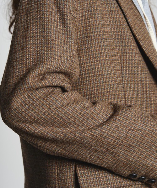 CREOLME(クレオルム)の「TAILORED SINGLE JACKET(その他アウター・レディース・ブラウン/レッド・M/S)」の18枚目の写真
