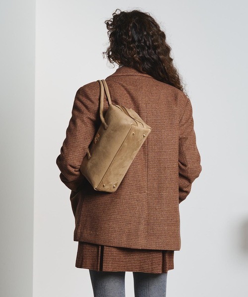 CREOLME(クレオルム)の「TAILORED SINGLE JACKET(その他アウター・レディース・ブラウン/レッド・M/S)」の4枚目の写真