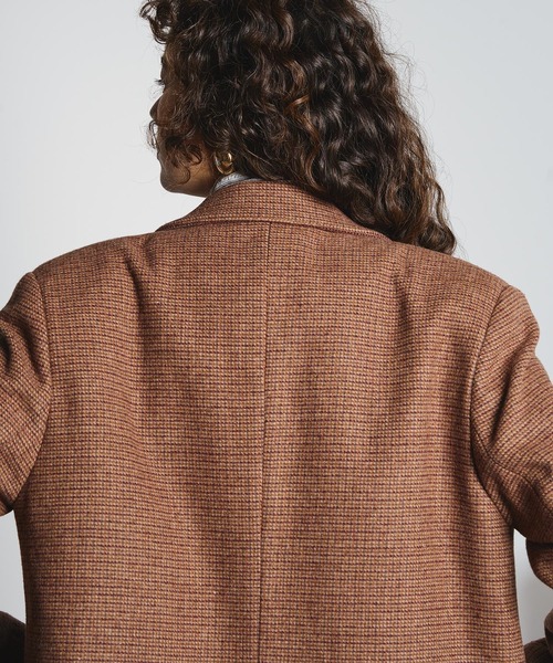 CREOLME(クレオルム)の「TAILORED SINGLE JACKET(その他アウター・レディース・ブラウン/レッド・M/S)」の9枚目の写真