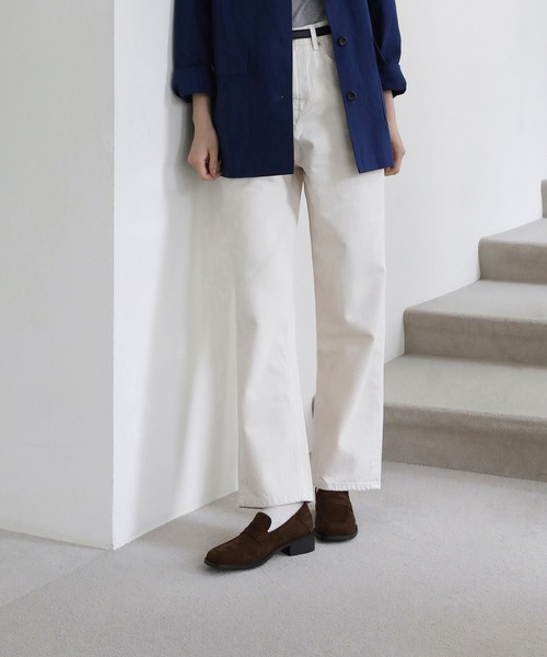 SAPPUN(サプン)の「Daire(ダイア)スエードペニーローファー(220-65301)SAPPUN(サプン)(ローファー・レディース・ブラック系/ブラウン/ベージュ/ブラック・24/23.5/23/22.5/24.5/25)」の7枚目の写真