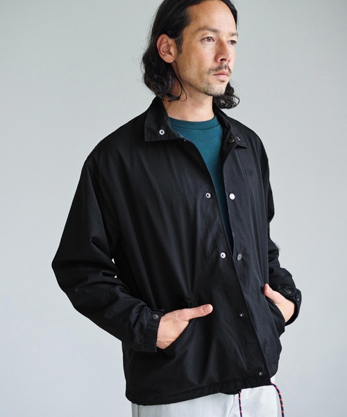 AXCXM(アクスシーム)の「mj12009-Urban Hybrid Nylon-Blend Coach Jacket コーチジャケット(AXM-BFA0019)(ブルゾン・メンズ・チャコール/カーキ/ブラック・XL/L/M)」の16枚目の写真