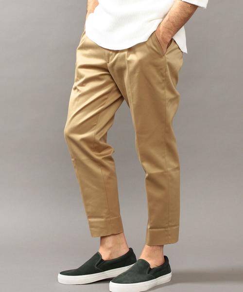 BEAUTY&YOUTH UNITED ARROWS（ビューティーアンドユースユナイテッドアローズ）の「BY ∴ ”KHAKIS” 1P ワイド テーパード チノパンツ◆（チノパンツ・メンズ・ベージュ/オリーブ・X-LARGE/MEDIUM/SMALL/LARGE）」の13枚目の写真