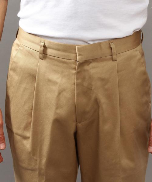 BEAUTY&YOUTH UNITED ARROWS（ビューティーアンドユースユナイテッドアローズ）の「BY ∴ ”KHAKIS” 1P ワイド テーパード チノパンツ◆（チノパンツ・メンズ・ベージュ/オリーブ・X-LARGE/MEDIUM/SMALL/LARGE）」の15枚目の写真