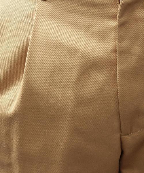 BEAUTY&YOUTH UNITED ARROWS（ビューティーアンドユースユナイテッドアローズ）の「BY ∴ ”KHAKIS” 1P ワイド テーパード チノパンツ◆（チノパンツ・メンズ・ベージュ/オリーブ・X-LARGE/MEDIUM/SMALL/LARGE）」の10枚目の写真