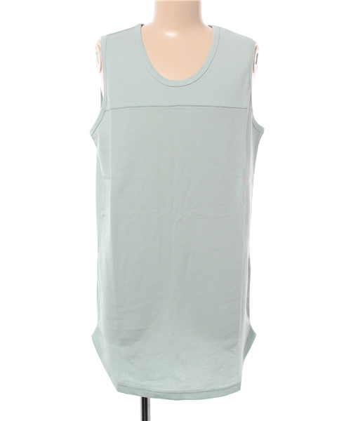 WEGO（ウィゴー）の「WEGO/ワッフルラウンドロングタンクトップ（タンクトップ・メンズ・ブラック/レッド系その他5/ブラック系その他5/ホワイト/ブルー系その他/ライトイエロー/杢グレー・LARGE/MEDIUM/SMALL）」の14枚目の写真