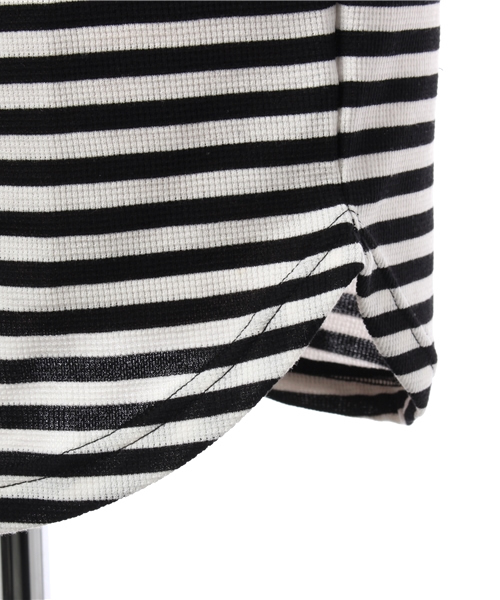 WEGO（ウィゴー）の「WEGO/ワッフルラウンドロングタンクトップ（タンクトップ・メンズ・ブラック/レッド系その他5/ブラック系その他5/ホワイト/ブルー系その他/ライトイエロー/杢グレー・LARGE/MEDIUM/SMALL）」の10枚目の写真