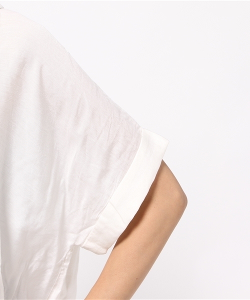 FREE'S MART（フリーズマート）の「タックスキッパーブラウス（シャツ/ブラウス・レディース・ホワイト/ピンク/ネイビー・FREE）」の8枚目の写真