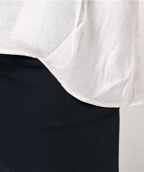 FREE'S MART（フリーズマート）の「タックスキッパーブラウス（シャツ/ブラウス・レディース・ホワイト/ピンク/ネイビー・FREE）」の9枚目の写真