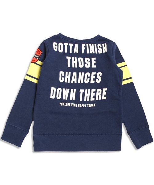 BREEZE（ブリーズ）の「ネット限定 カレッジロゴトレーナー（スウェット・キッズ・レッド/グリーン/ネイビー/イエロー・90/140/130/110/80/120/100/95）」の14枚目の写真