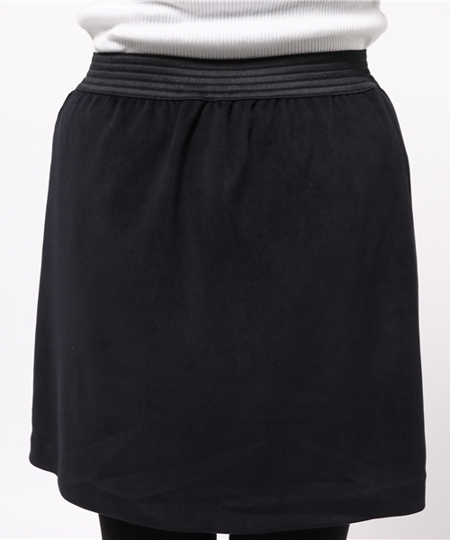 TO BE CHIC（トゥー ビー シック）の「スェーディーメランジスカッツ（レギンス/スパッツ・レディース・ブラック/グレー・FREE）」の12枚目の写真