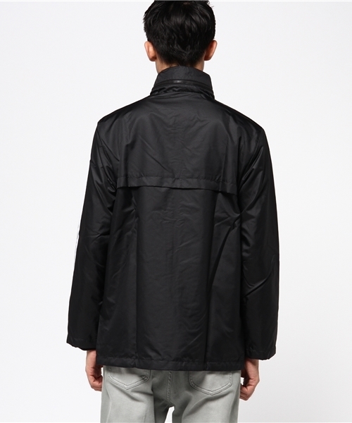 adidas（アディダス）の「【adicolor】 ウインドブレーカー [ADICOLOR WINDBREAKER]（ナイロンジャケット・メンズ・ブラック/ブラウン・SMALL/X-SMALL/X-LARGE/XX-LARGE/LARGE/MEDIUM/XXX-LARGE）」の11枚目の写真