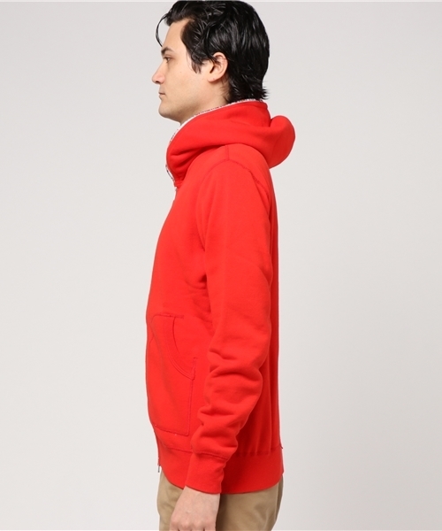 JACKSON MATISSE（ジャクソンマティス）の「JACKSON MATISSE/ジャクソンマティス Rainbow Zip Up Hood （パーカー・メンズ・レッド・L）」の6枚目の写真