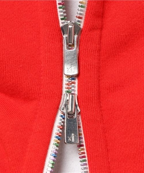 JACKSON MATISSE（ジャクソンマティス）の「JACKSON MATISSE/ジャクソンマティス Rainbow Zip Up Hood （パーカー・メンズ・レッド・L）」の5枚目の写真