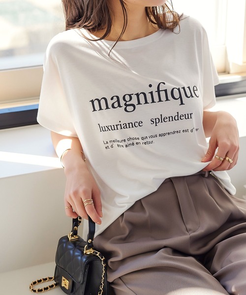 KOBE LETTUCE（コウベレタス）の「選べる柄プリントデザインビッグシルエット半袖Tシャツ（Tシャツ/カットソー・レディース・ホワイト系その他3/グレー系その他7/ピンク系その他7/ブラック系その他4/その他10/ホワイト系その他2/ピンク系その他4/ピンク系その他5/ブラック系その他7/その他11/その他12/グレー系その他5/その他2/その他5/ピンク系その他2/ピンク系その他3/ブルー系その他7/その他4/その他7/ブラック系その他3/ブラック系その他5/その他9/ブルー系その他5/ブラック系その他2/その他14/グレー系その他2/グレー系その他3/グレー系その他4/ホワイト系その他4/ホワイト系その他5/ホワイト系その他7/ブルー系その他2/ブルー系その他3/ブルー系その他4/その他3/パープル系その他3/パープル系その他4/パープル系その他7/パープル系その他2/パープル系その他5/その他16/その他17/その他15/その他19/その他18/その他1/ホワイト系その他/ブラック系その他/グレー系その他/ベージュ系その他/グリーン系その他/ブルー系その他/パープル系その他/ベージュ系その他2/ベージュ系その他3/ベージュ系その他4/ベージュ系その他5/グリーン系その他2/グリーン系その他3/グリーン系その他5/ベージュ系その他6/その他20/その他21/その他22/その他23/その他24/その他25/ベージュ系その他7/ブラウン系その他2/ブラウン系その他4/ブラウン/ブラウン系その他3/ブラウン系その他/ブラック/ブルー/カーキ/その他/ベージュ/オフホワイト/チャコール/その他28/ネイビー/その他27/ラベンダー/その他32/その他26/その他30/その他31/その他29/グレー系/ネイビー系/ブラック系/ホワイト系/ブラック系1/ホワイト系1/グレー系1/ネイビー系1/ブラック系2/ホワイト系2/ネイビー系2/ブラック系3/ネイビー系3/ホワイト系3/ネイビー系4/ブラック系4/ホワイト系4/ホワイト系5/ブラック系5/ネイビー系5・FREE）」の9枚目の写真