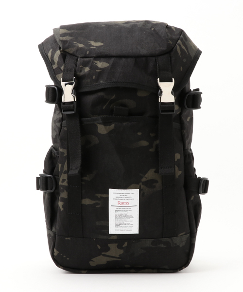 Rams(ラムス)の「Rams ラムス BACK PACK バックパック リュック RAMX-001 x-pac ユニセックス(バックパック/リュック・メンズ・カモフラージュ/デザートカモ/グレー系カモフラージュ・FREE)」の1枚目の写真