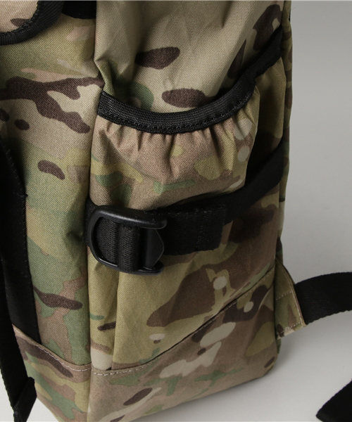 Rams(ラムス)の「Rams ラムス BACK PACK バックパック リュック RAMX-001 x-pac ユニセックス(バックパック/リュック・メンズ・カモフラージュ/デザートカモ/グレー系カモフラージュ・FREE)」の12枚目の写真