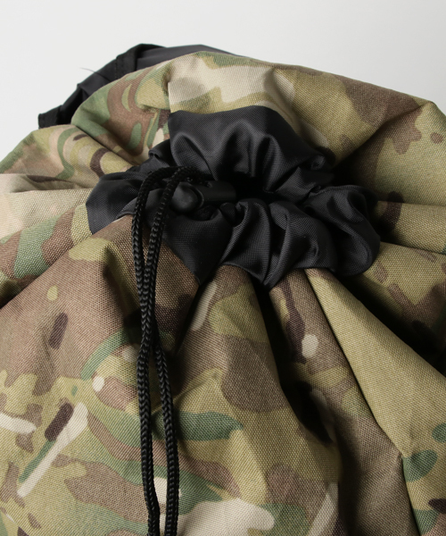 Rams(ラムス)の「Rams ラムス BACK PACK バックパック リュック RAMX-001 x-pac ユニセックス(バックパック/リュック・メンズ・カモフラージュ/デザートカモ/グレー系カモフラージュ・FREE)」の6枚目の写真