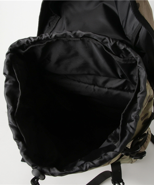 Rams(ラムス)の「Rams ラムス BACK PACK バックパック リュック RAMX-001 x-pac ユニセックス(バックパック/リュック・メンズ・カモフラージュ/デザートカモ/グレー系カモフラージュ・FREE)」の7枚目の写真