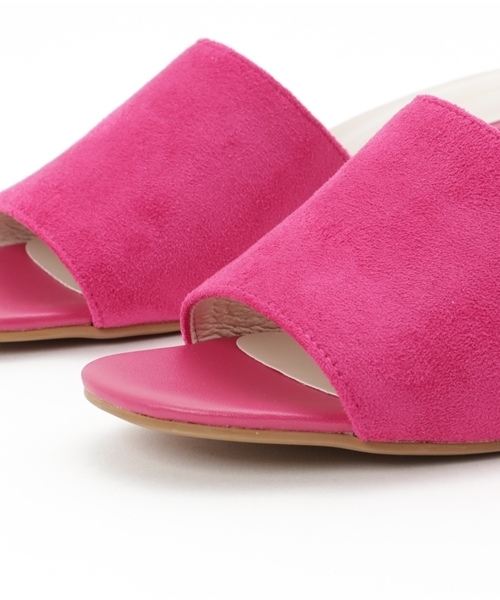 ORiental TRaffic（オリエンタルトラフィック）の「春夏新作★スエードミドルヒールサンダル★7235（サンダル・レディース・ブルー/イエロー/ブラック/ピンク/シルバー・S/LL/M/L）」の11枚目の写真