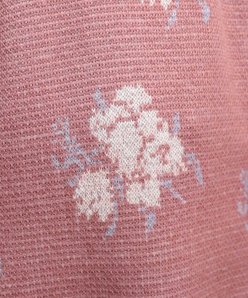 natural couture(ナチュラルクチュール)の「ローズジャガードワンピース(ワンピース・レディース・オフホワイト/ブラック/ピンク・FREE)」の22枚目の写真