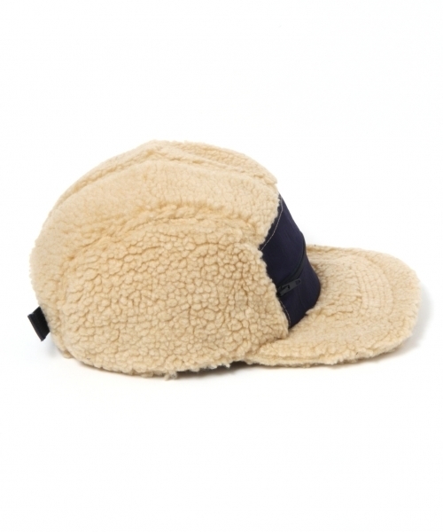 RAGEBLUE（レイジブルー）の「ボアCAP/774850（キャップ・メンズ・ベージュ/ネイビー・FREE）」の4枚目の写真