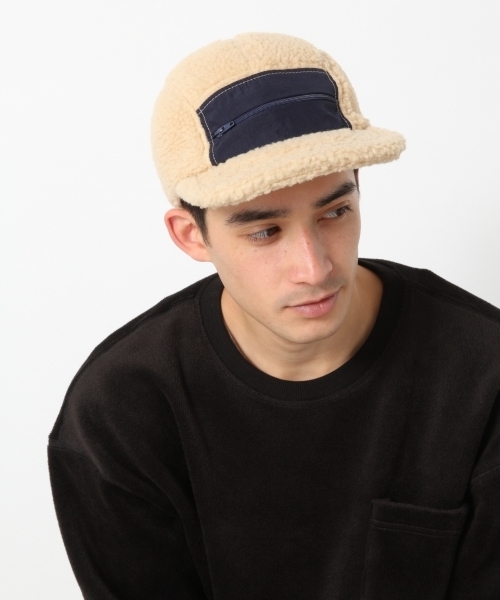 RAGEBLUE（レイジブルー）の「ボアCAP/774850（キャップ・メンズ・ベージュ/ネイビー・FREE）」の12枚目の写真