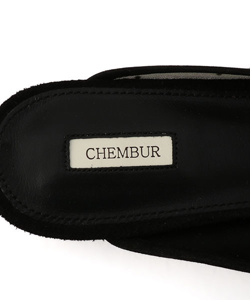 CHEMBUR（チェンバー）の「CHEMBUR リボン付きドットスリッポン