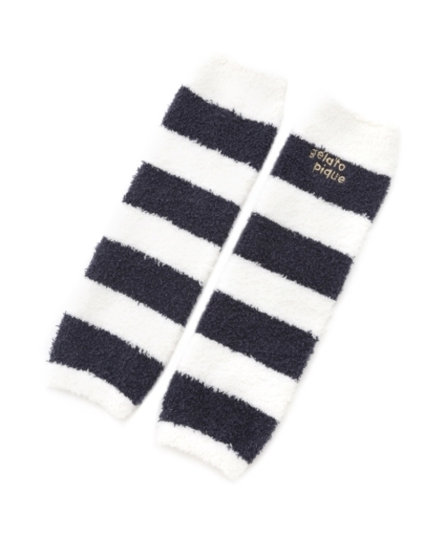 Gelato Pique ジェラートピケ の ベビモコ 2ボーダー Kids レッグウォーマー レッグウォーマー Wear